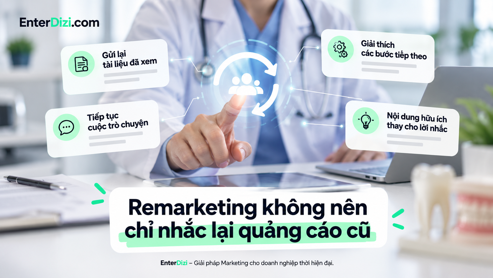Remarketing không nên chỉ nhắc lại quảng cáo cũ