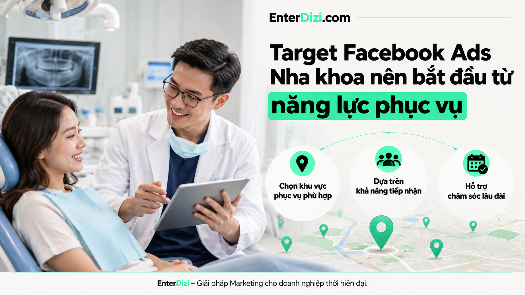 Target Facebook Ads Nha khoa nên bắt đầu từ năng lực phục vụ