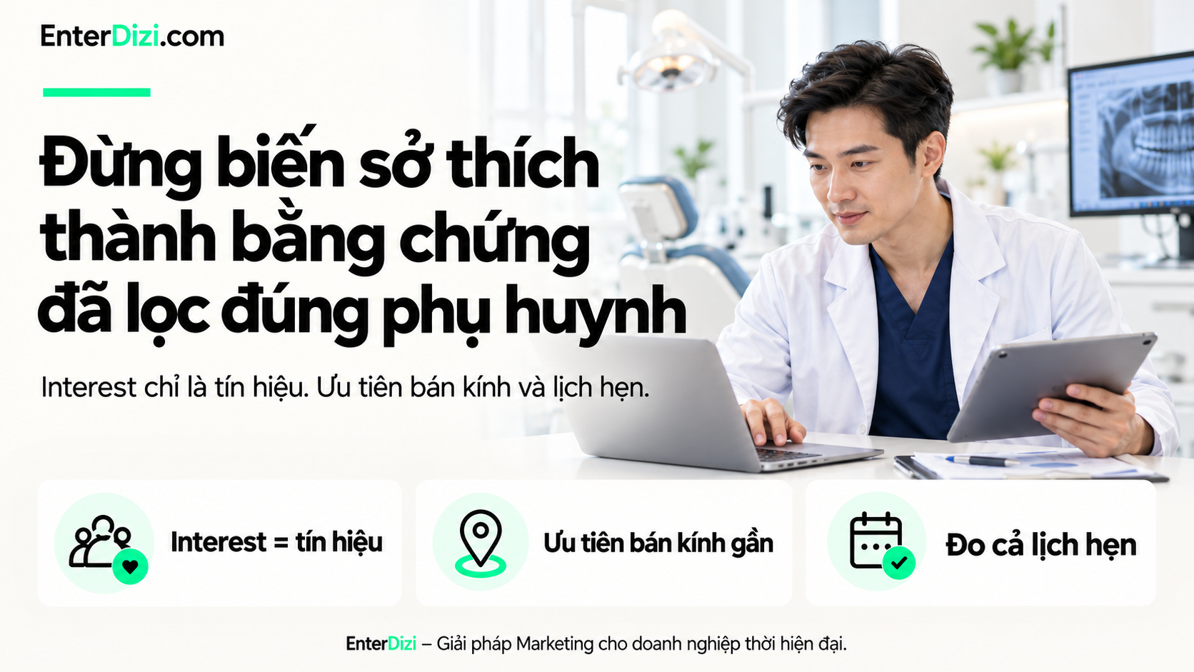 Đừng biến sở thích thành lời hứa rằng bạn đã lọc đúng phụ huynh