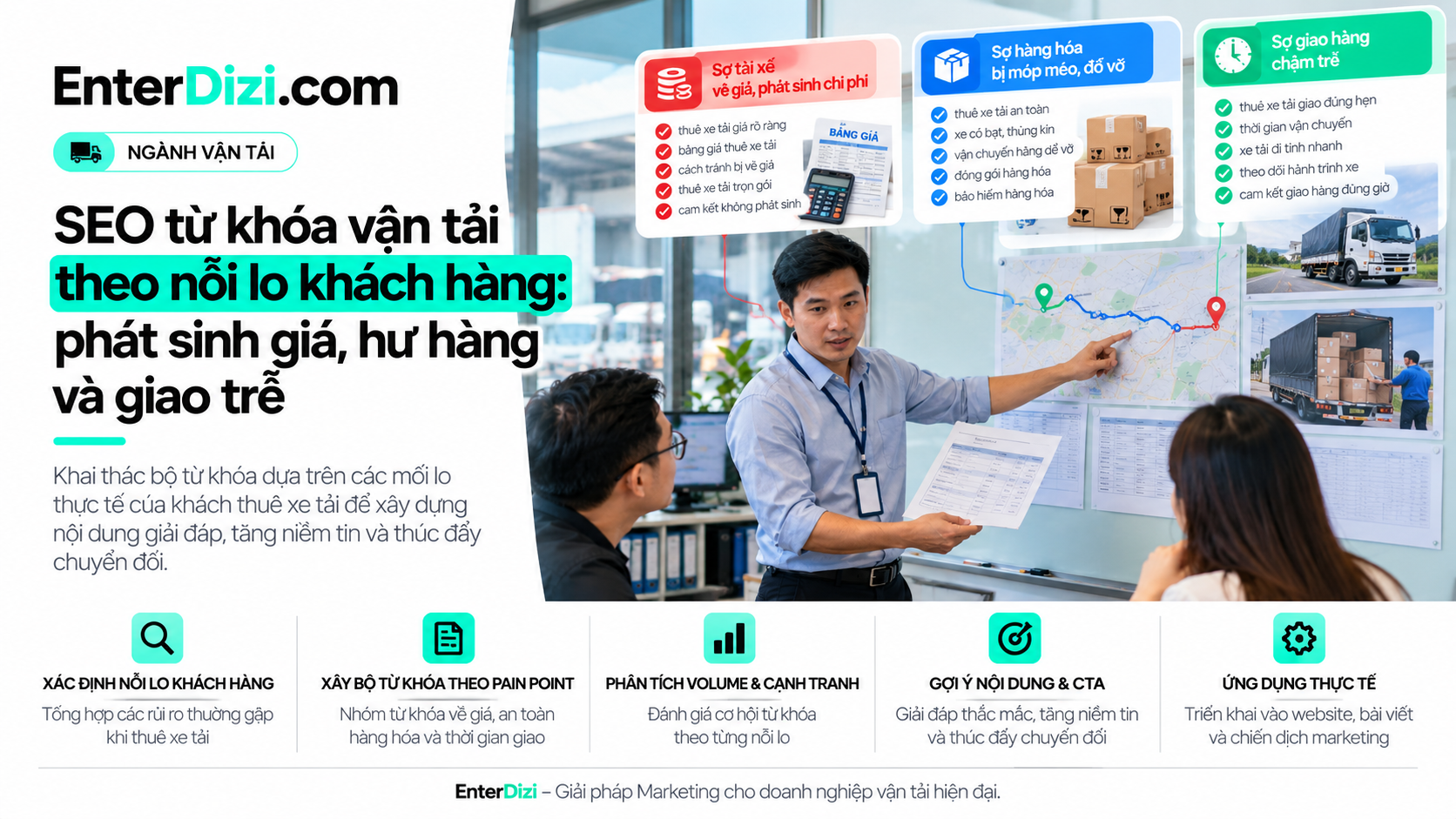 Từ khóa nỗi lo khách thuê xe tải về phí hỏng trễ