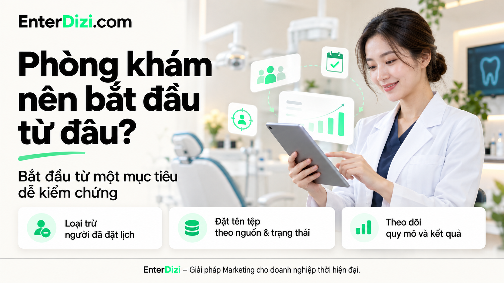 Phòng khám nên bắt đầu từ đâu?